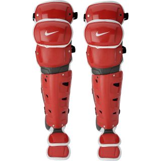 NIKE DE3539 Leg Guards   Size 16, Red