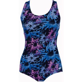 Dolfin Womens Conservative Lap Suit Prints   Size 6, Asta Purple (60553 455 