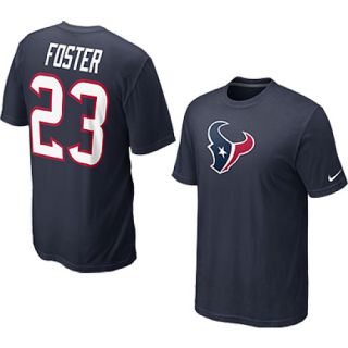 NIKE Mens Houston Texans Arian Foster Name And Number T Shirt   Size Xl,