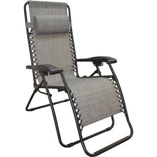 Caravan Sports Infinity Zero Gravity Chair, Grey (80009000120)