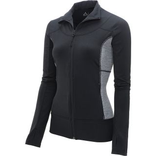 ASPIRE Womens Colorblocked Jacket   Size Small, Black/grey