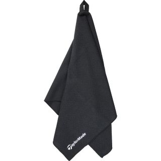 TAYLORMADE Microfiber Players Towel, Black
