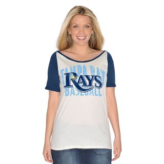 G III Womens Tampa Bay Rays Dinger Short Sleeve T Shirt   Size Xl