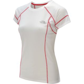 THE NORTH FACE Womens GTD Short Sleeve Running Shirt   Size Medium, White