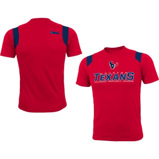 NFL Team Apparel Youth Houston Texans Wordmark Short Sleeve T Shirt   Size