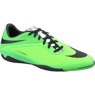 NIKE Mens Hypervenom Phelon IC Low Soccer Shoes   Size 11, Lime/black