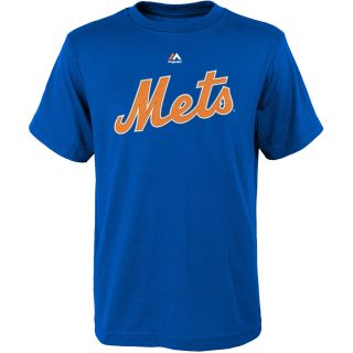 MAJESTIC ATHLETIC Youth New York MEts David Wright Player Name And Number T 