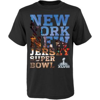 NFL Team Apparel Youth Super Bowl XLVIII New York New Jersey City Scene Short 