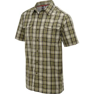 THE NORTH FACE Mens Pine Knot Woven Short Sleeve Shirt   Size Small, Dune