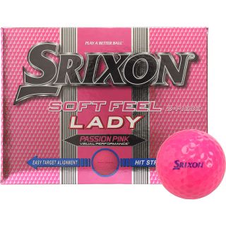 SRIXON Soft Feel Lady Golf Balls   12 Pack, Pink