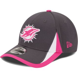 NEW ERA Mens Miami Dolphins Breast Cancer Awareness Training Camp 39THIRTY