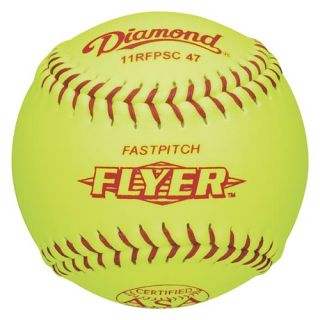 Diamond Sports .47 COR ASA 11 Inch Synthetic Fast Pitch Softball by the Dozen