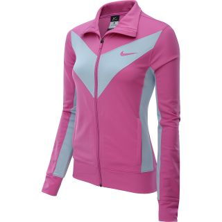 NIKE Womens Soccer Warm Up Jacket   Size Small, Club Pink/blue