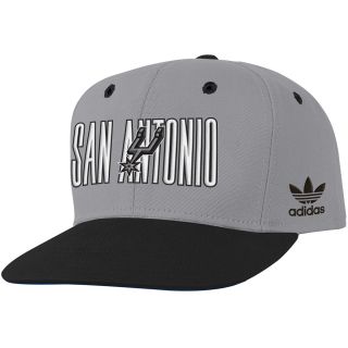 adidas Youth San Antonio Spurs Lifestyle Team Color Snapback Adjustable Cap  