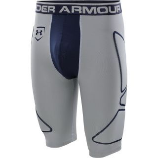 UNDER ARMOUR Mens Break Through Baseball Slider Shorts with Cup   Size Small,
