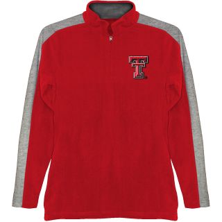T SHIRT INTERNATIONAL Mens Texas Tech Red Raiders BF Conner Quarter Zip Jacket