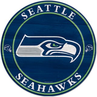 Wincraft Seattle Seahawks Round Wooden Sign (56736012)