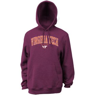 Classic Mens Virginia Tech Hokies Hooded Sweatshirt   Maroon   Size Small,