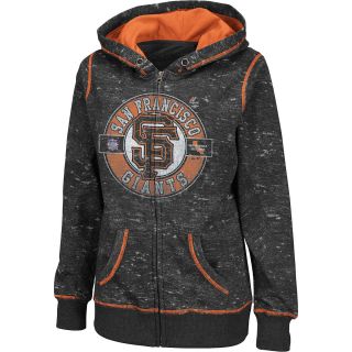 MAJESTIC ATHLETIC Womens San Francisco Giants Contender Full Zip Hoody   Size