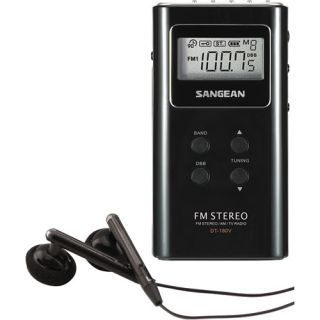 Sangean Pocket AM/FM Digital Radio (SNGDT180B)