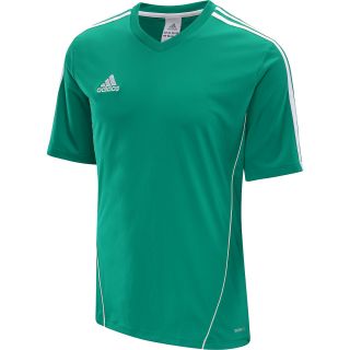adidas Mens Estro 12 Short Sleeve Soccer Jersey   Size Large, Twilight Green