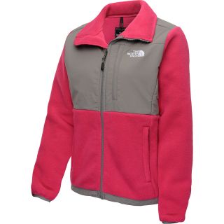 THE NORTH FACE Womens Denali Jacket   Size Small, Passion Pink/grey