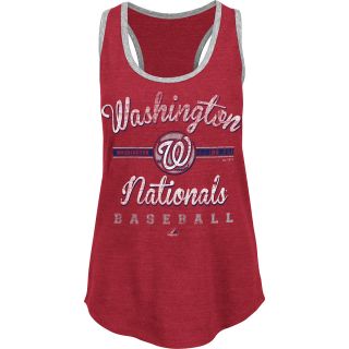 MAJESTIC ATHLETIC Womens Washington Nationals Authentic Tradition Tank Top  