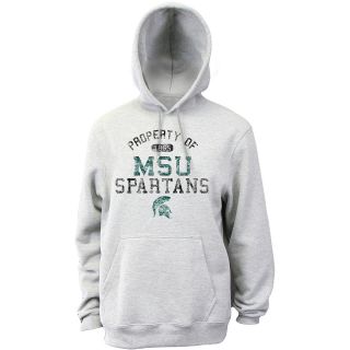 Classic Mens Michigan State Spartans Hooded Sweatshirt   Oxford   Size Small,