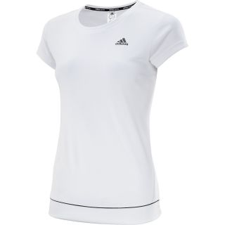 adidas Womens Sequencials Galaxy Short Sleeve Tennis T Shirt   Size Xl,