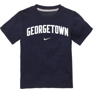 NIKE Youth Georgetown Hoyas Classic Arch Short Sleeve T Shirt   Size Large,