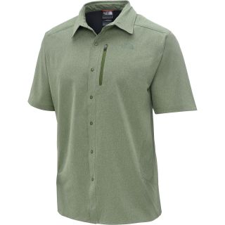 THE NORTH FACE Mens Solong Woven Short Sleeve Shirt   Size Xl, Scallion Green