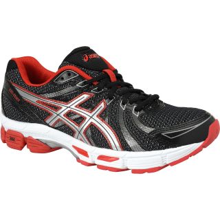 ASICS Mens GEL Exalt Running Shoes   Size 9, Black/silver/red