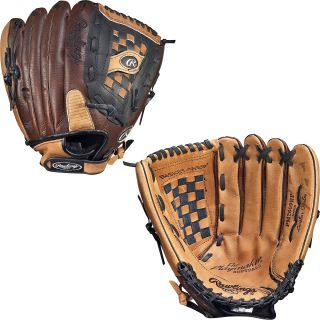 RAWLINGS 13 Playmaker Baseball Glove   Size 13right Hand Throw, Lt.brown/dk.