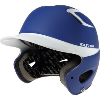 EASTON Natural Grip Two Tone Batting Helmet, Royal/white