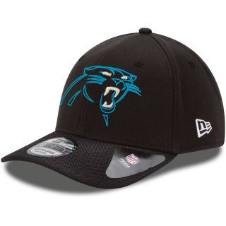 NEW ERA Mens Carolina Panthers HC 39THIRTY Logo Line Cap   Size M/l, Black