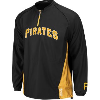 Majestic Mens Pittsburgh Pirates Gamer Jacket   Size Large, Pittsburgh