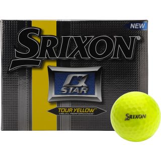 SRIXON Q STAR Golf Balls   Yellow   12 Pack, Yellow