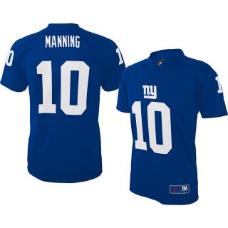 NFL Team Apparel Youth New York Giants Eli Manning Fashion Performance Name And