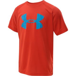 UNDER ARMOUR Boys UA Tech Big Logo Short Sleeve T Shirt   Size Xl, Noise