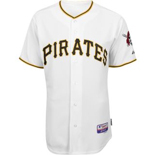 Majestic Athletic Pittsburgh Pirates Blank Authentic Home Cool Base Jersey  