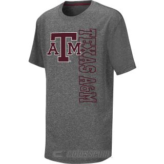 COLOSSEUM Youth Texas A&M Aggies Bunker Short Sleeve T Shirt   Size Large, Grey