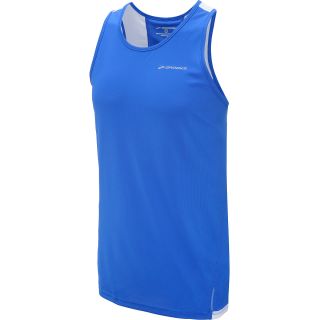 BROOKS Mens Rev III Singlet   Size Small, Electric