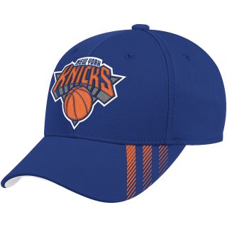 adidas Mens New York Knicks Structured Adjustable Cap, Blue