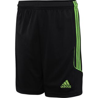 adidas Boys Squadra 13 Soccer Shorts   Size Xsmallyouth, Black/green