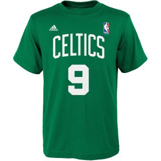 adidas Youth Boston Celtics Rajon Rondo Game Time Name And Number Short Sleeve