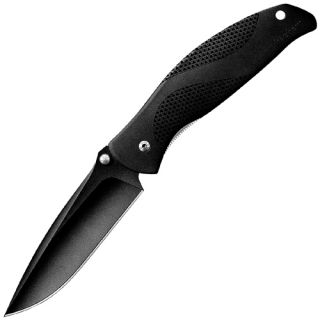 Kershaw Ken Onion Black Out Folding Knife   Choose Style   Size Straight Edge