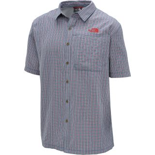THE NORTH FACE Mens Paramount Plaid Short Sleeve Woven Shirt   Size Small,