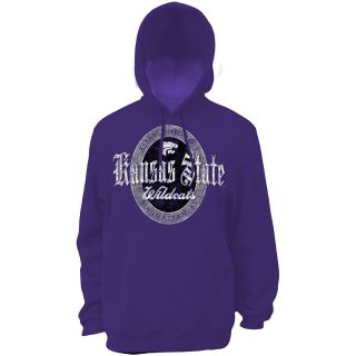 Classic Mens Kansas State Wildcats Hooded Sweatshirt   Purple   Size Large,