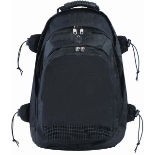 Champion Sports Durable Equipment Backpack, Black (BP802BK)