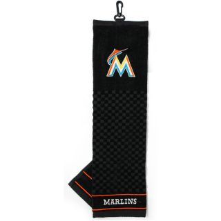 Team Golf MLB Miami Marlins Embroidered Towel (637556964106)